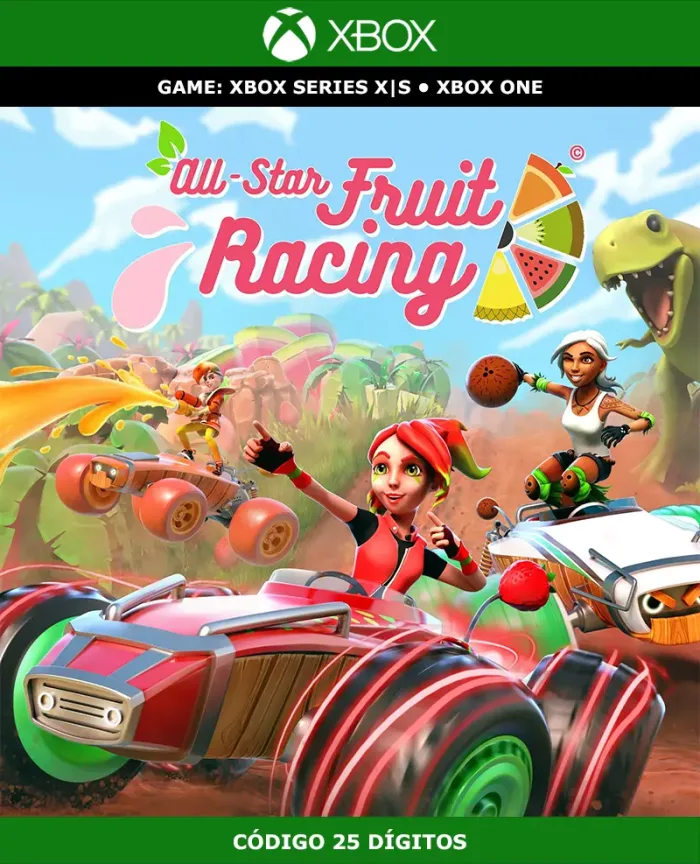 All-Star Fruit Racing | XBOX | Código 25 Dígitos