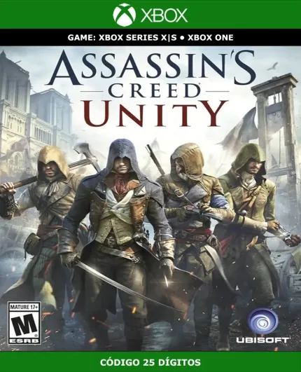 Assassin's Creed: Unity | XBOX | Código 25 Dígitos