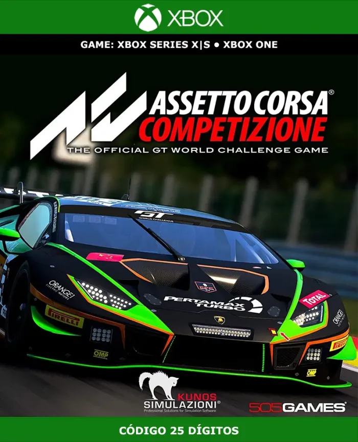 Assetto Corsa Competizione | XBOX | Código 25 Dígitos