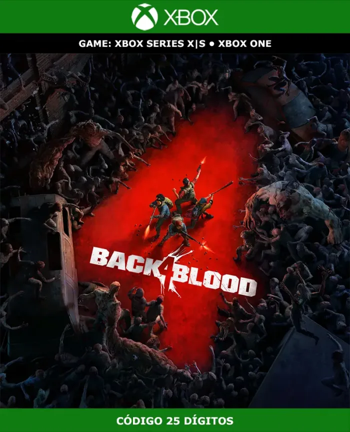 Back 4 Blood | XBOX | Código 25 Dígitos