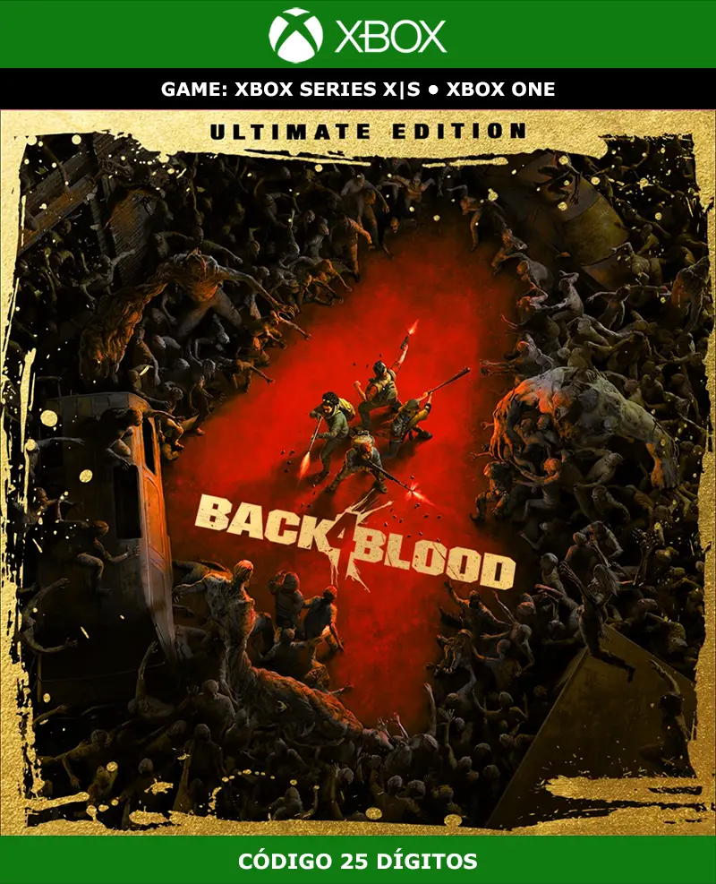 Back 4 Blood: Ultimate Edition | XBOX | Código 25 Dígitos