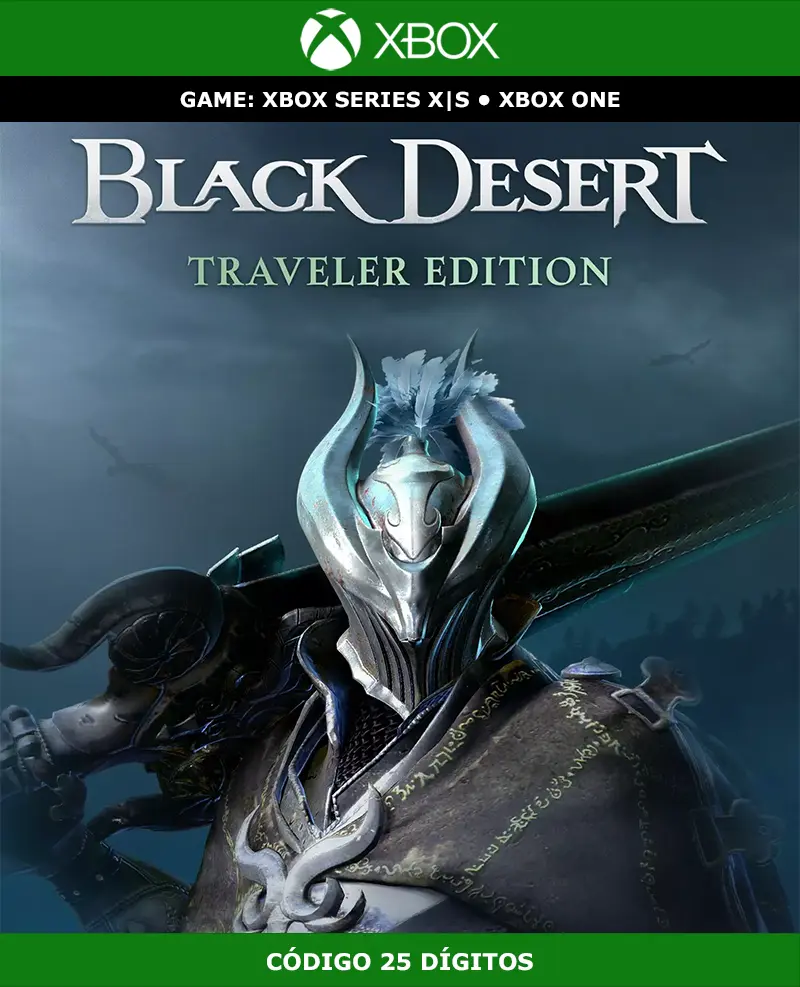 Black Desert: Traveler Edition | XBOX | Código 25 Dígitos