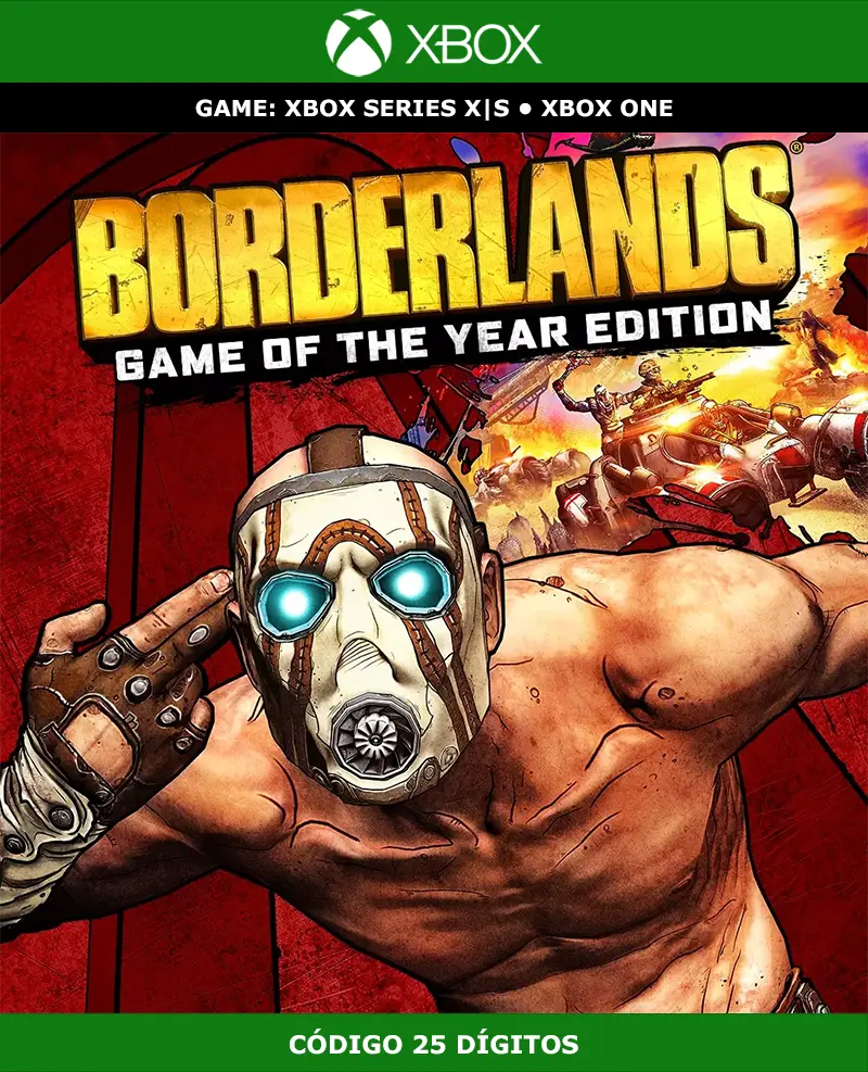 Borderlands Game of The Year Edition GOTY | XBOX | Código 25 Dígitos