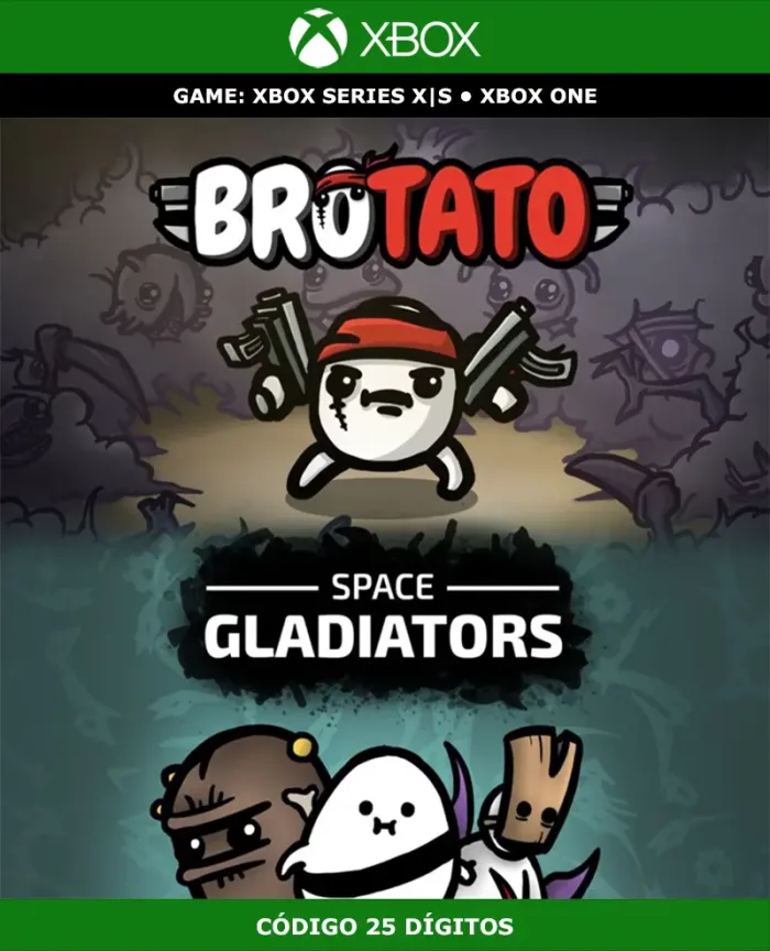 Brotato + Space Gladiators Bundle | XBOX | Código 25 Dígitos
