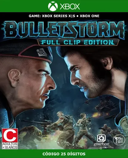 Bulletstorm: Full Clip Edition | XBOX | Código 25 Dígitos