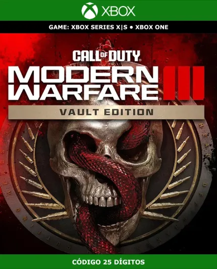 Call of Duty: Modern Warfare III Vault Edition | XBOX | Código 25 Dígitos