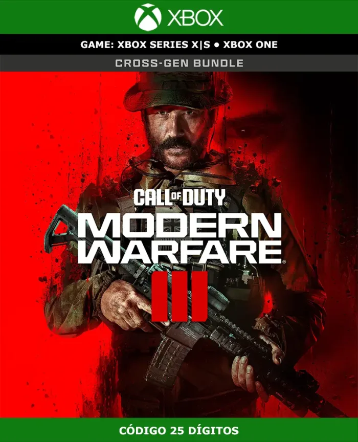 Call of Duty: Modern Warfare III Cross-Gen Bundle | XBOX | Código 25 Dígitos