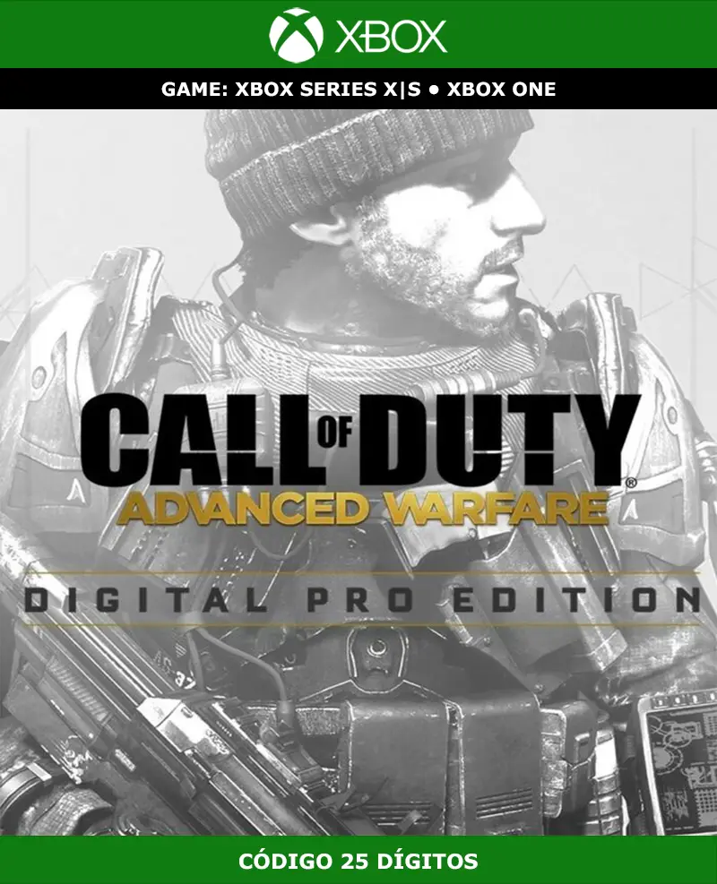 Call of Duty: Advanced Warfare Digital Pro Edition | XBOX | Código 25 Dígitos