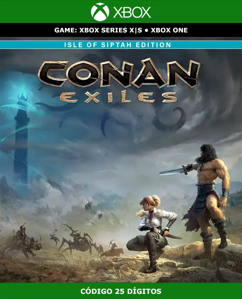 Conan Exiles Isle of Siptah Edition | XBOX | Código 25 Dígitos