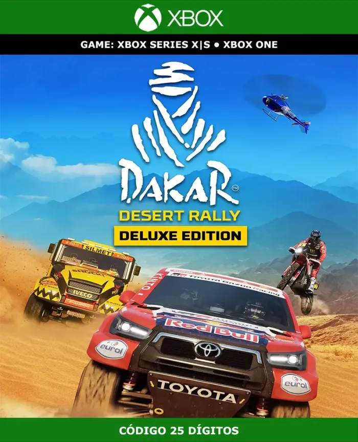 Dakar Desert Rally Deluxe Edition | XBOX | Código 25 Dígitos