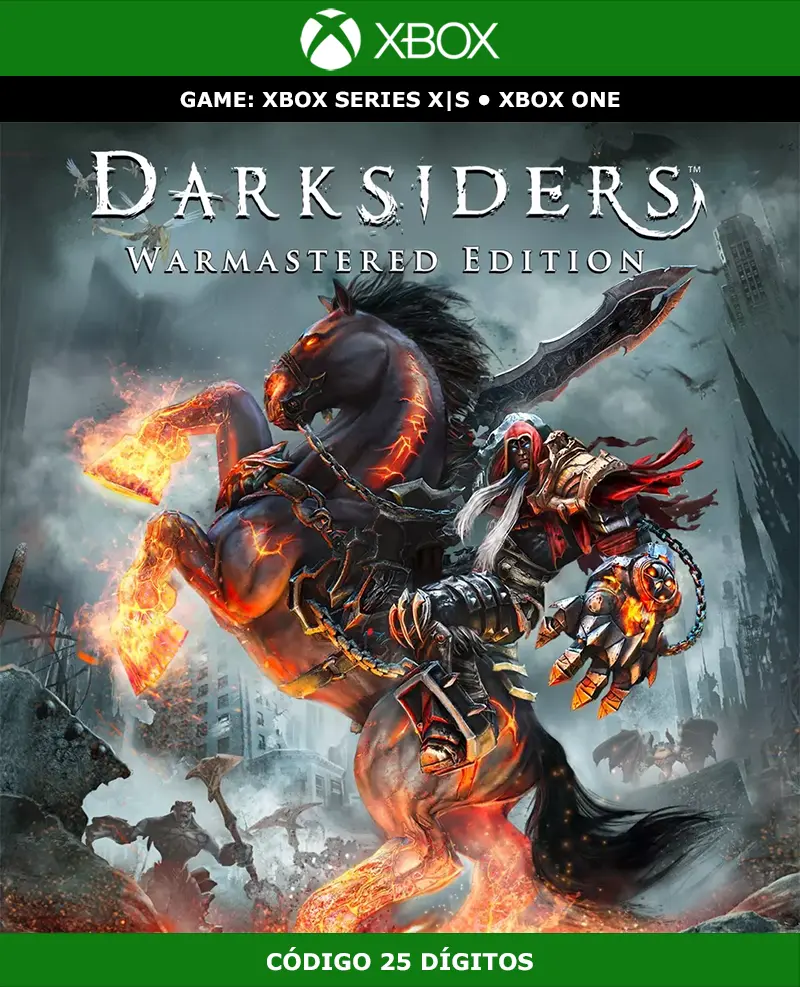 Darksiders Warmastered Edition | XBOX | Código 25 Dígitos