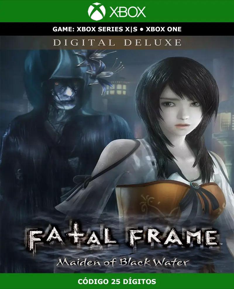 Fatal Frame / Project Zero: Maiden of Black Water Digital Deluxe Edition | XBOX | Código 25 Dígitos