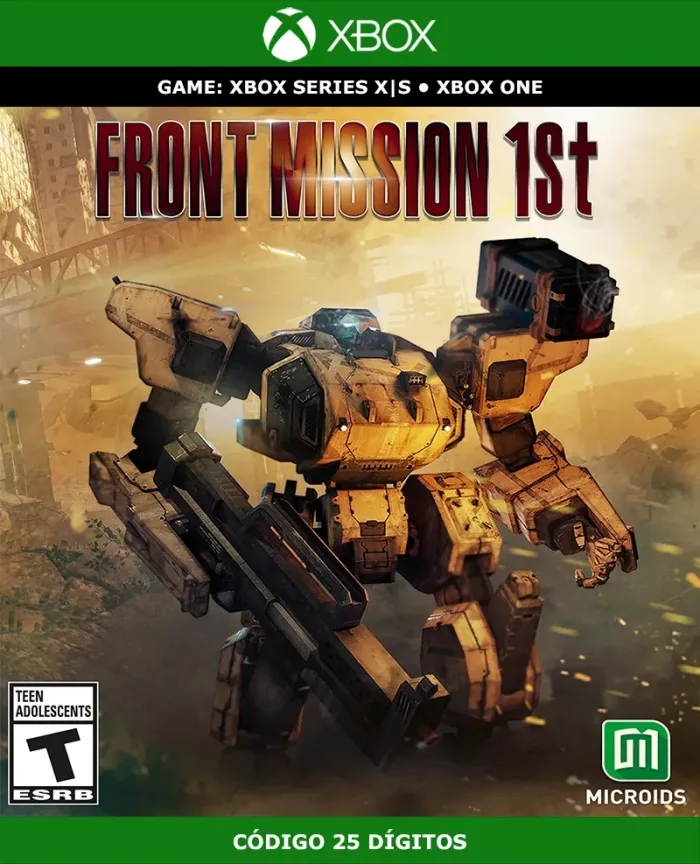 Front Mission 1st: Remake | XBOX | Código 25 Dígitos