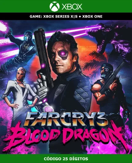 Far Cry 3 Blood Dragon Classic Edition | XBOX | Código 25 Dígitos