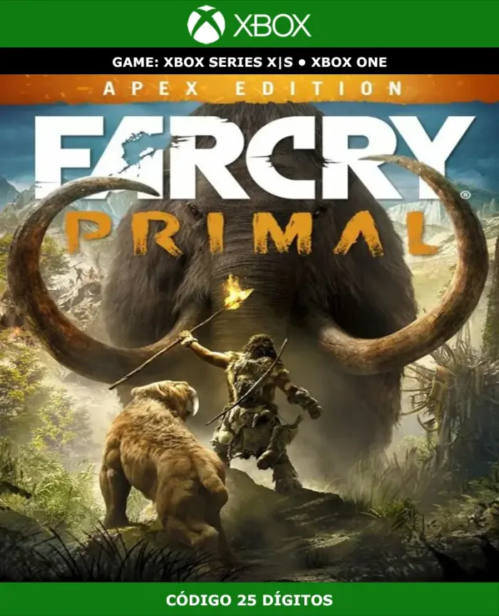 Far Cry Primal Apex Edition | XBOX | Código 25 Dígitos