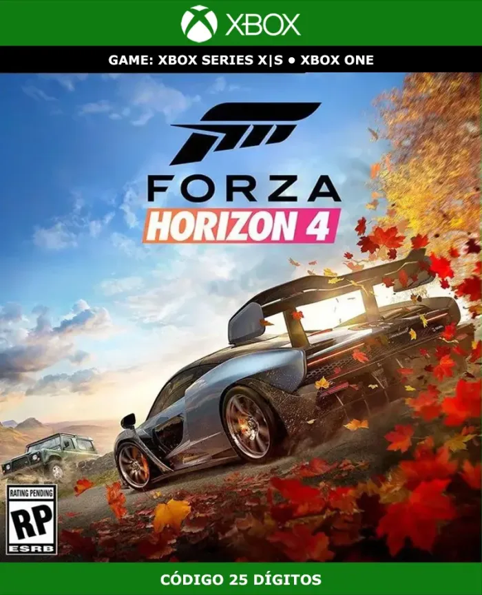 Forza Horizon 4 | XBOX | Código 25 Dígitos