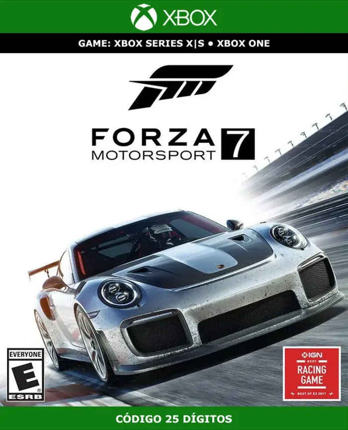 Forza Motorsport 7 | XBOX | Código 25 Dígitos