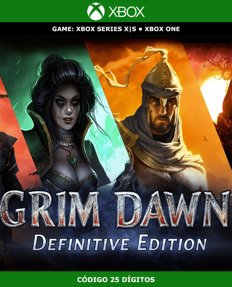 Grim Dawn Definitive Edition | XBOX | Código 25 Dígitos