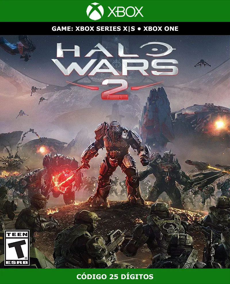 Halo Wars 2 | XBOX | Código 25 Dígitos