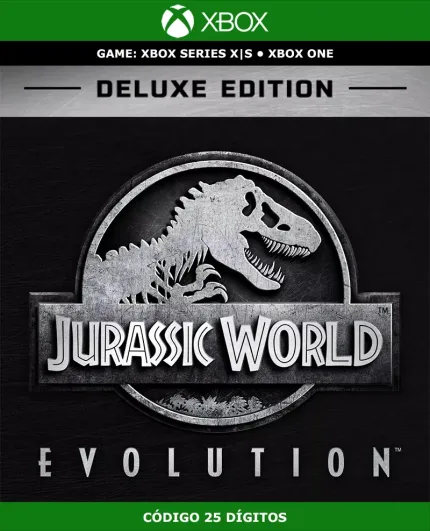 Jurassic World Evolution Deluxe Bundle | XBOX | Código 25 Dígitos