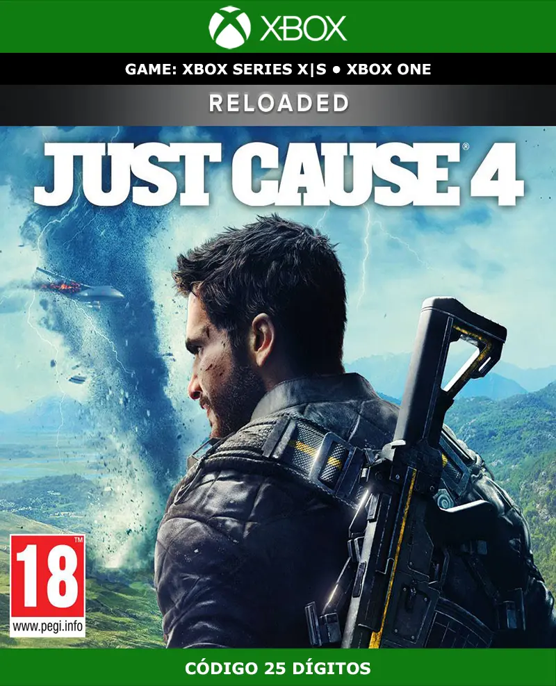 Just Cause 4 Reloaded Edition | XBOX | Código 25 Dígitos