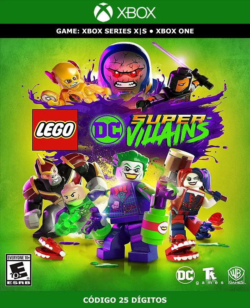 LEGO DC Super-Villains | XBOX | Código 25 Dígitos