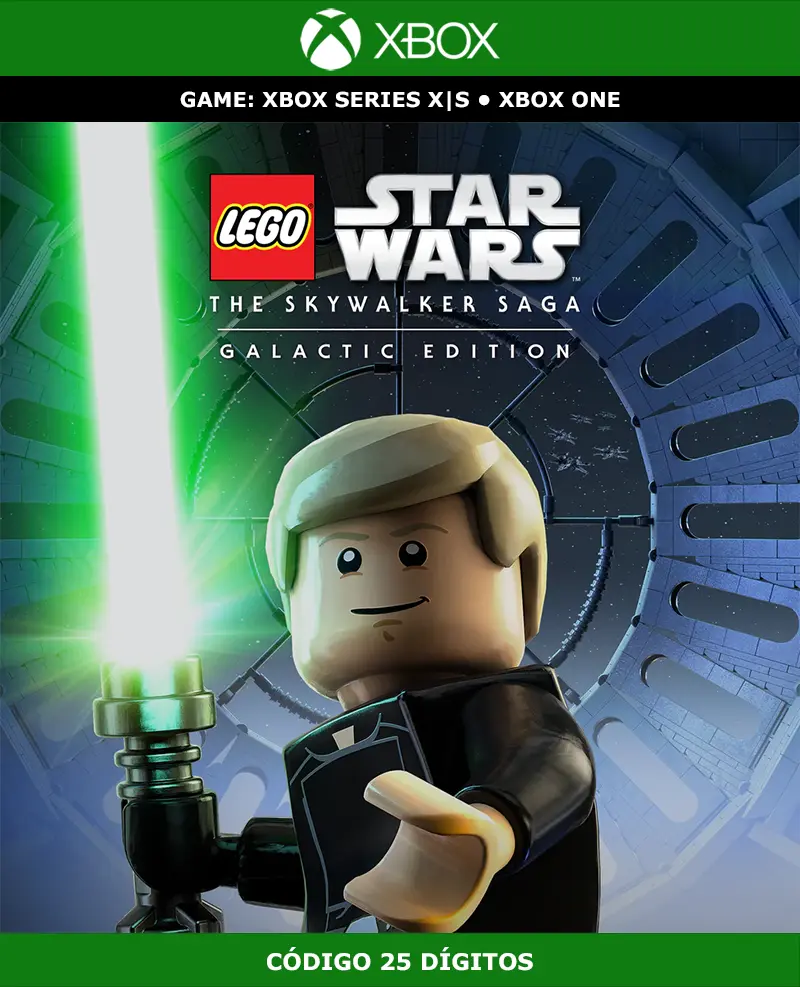 LEGO Star Wars: The Skywalker Saga Galactic Edition | XBOX | Código 25 Dígitos