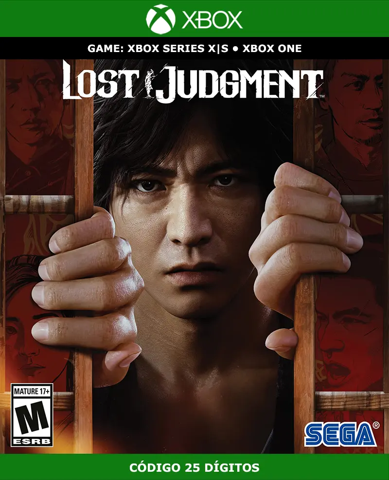 Lost Judgment | XBOX | Código 25 Dígitos