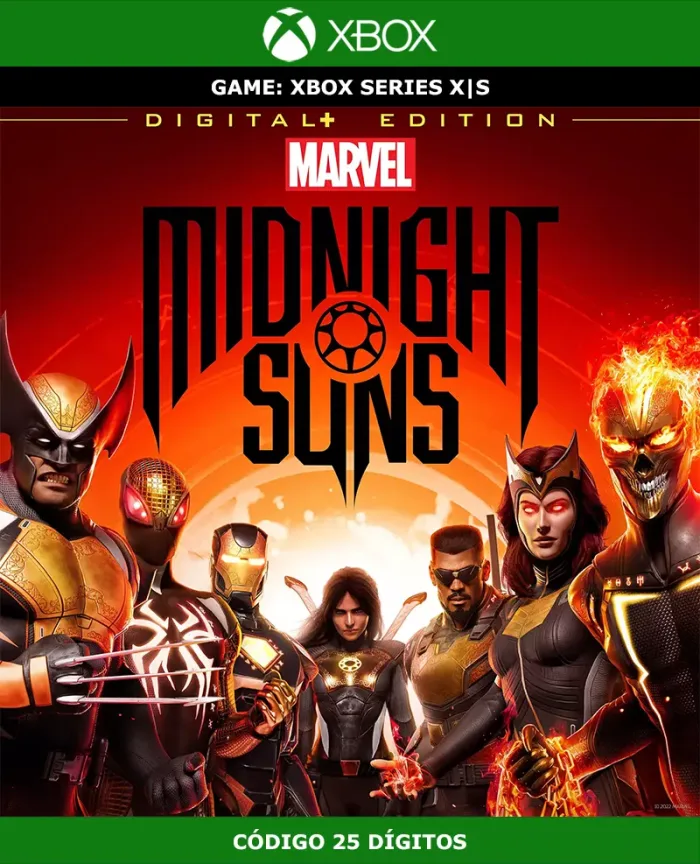 Marvel's Midnight Suns Digital + Edition | Xbox Series X|S | Código 25 Dígitos
