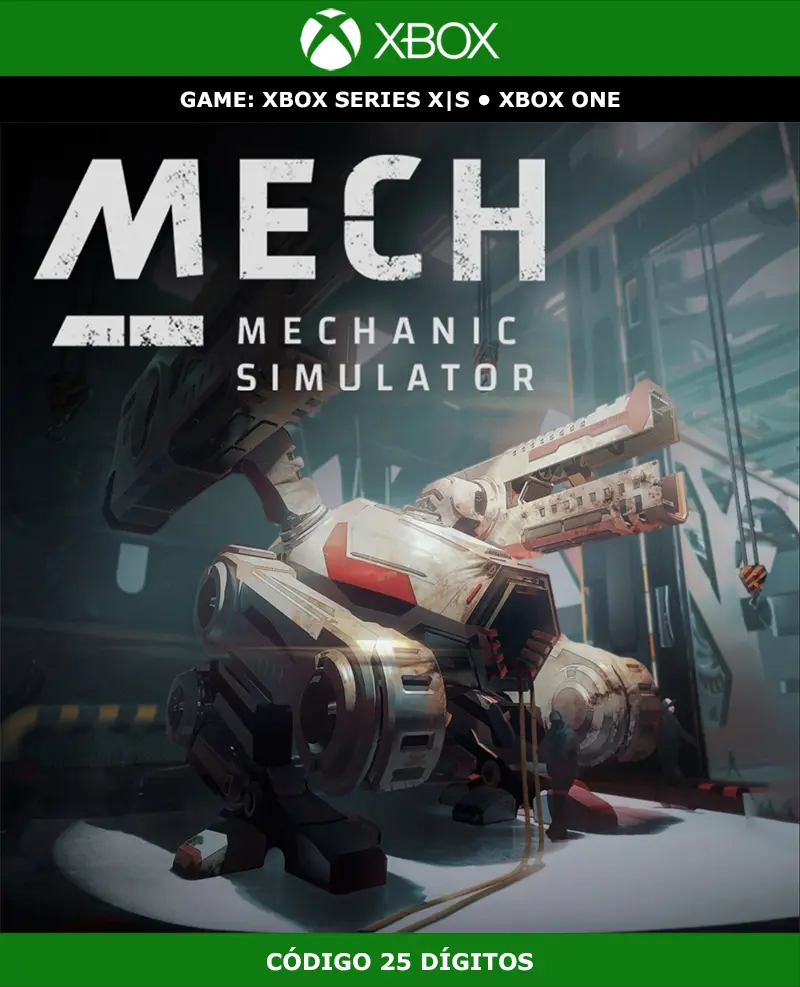 Mech Mechanic Simulator | XBOX | Código 25 Dígitos