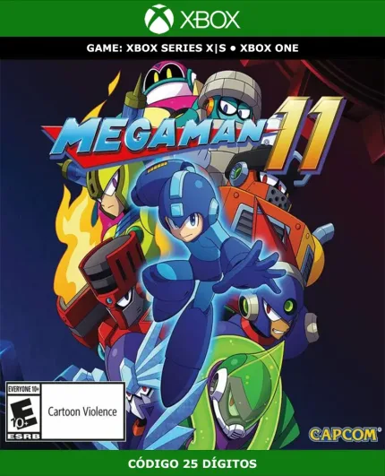 Mega Man 11 | XBOX | Código 25 Dígitos