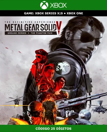 Metal Gear Solid V - The Definitive Experience | XBOX | Código 25 Dígitos