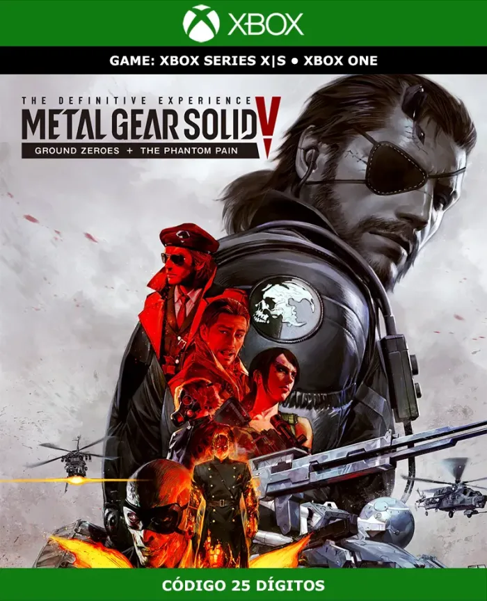 Metal Gear Solid V - The Definitive Experience | XBOX | Código 25 Dígitos