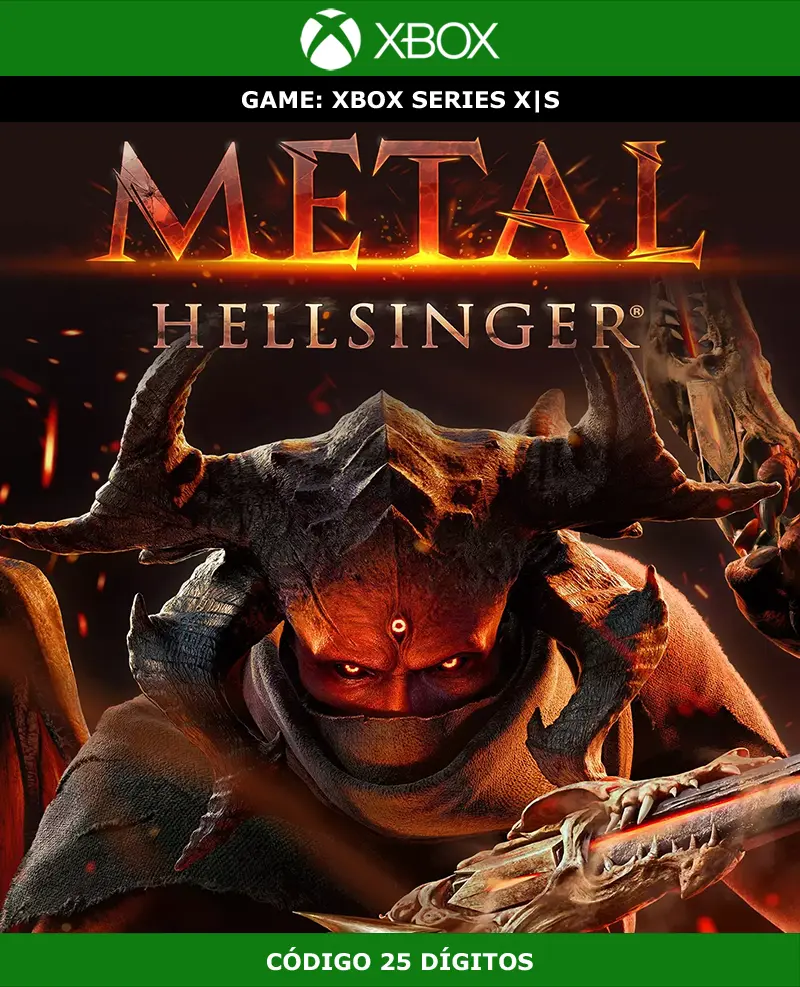 Metal: Hellsinger | Xbox Series X/S | Código 25 Dígitos
