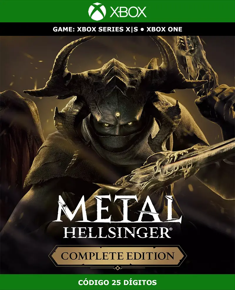 Metal: Hellsinger Complete Edition | Xbox Series X|S | Código 25 Dígitos