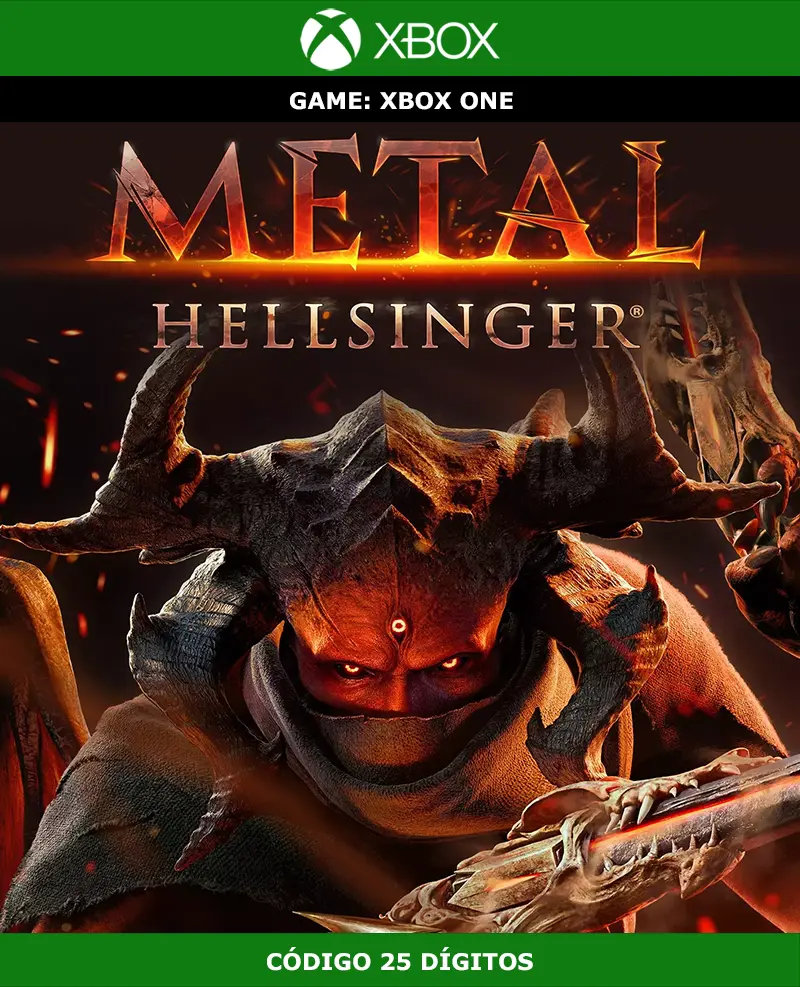 Metal: Hellsinger | Xbox One | Código 25 Dígitos