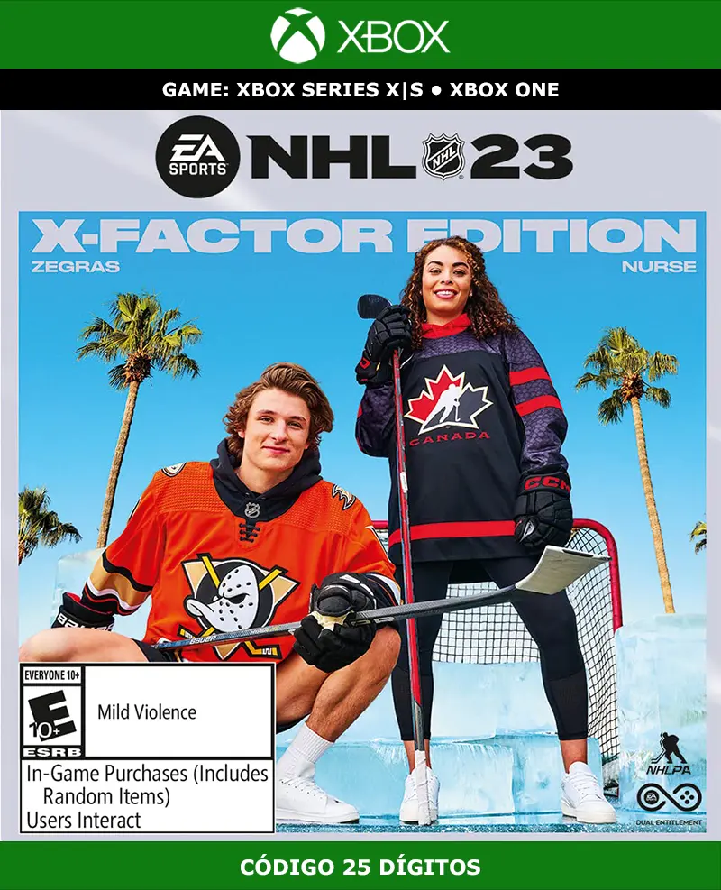 NHL 23 X-Factor Edition | XBOX | Código 25 Dígitos
