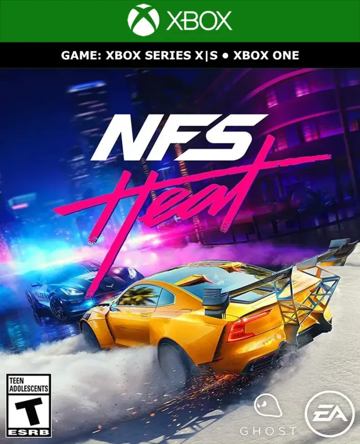 Need for Speed: Heat | XBOX | Código 25 Dígitos