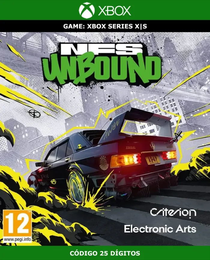 Need for Speed Unbound | Xbox Series X|S | Código 25 Dígitos