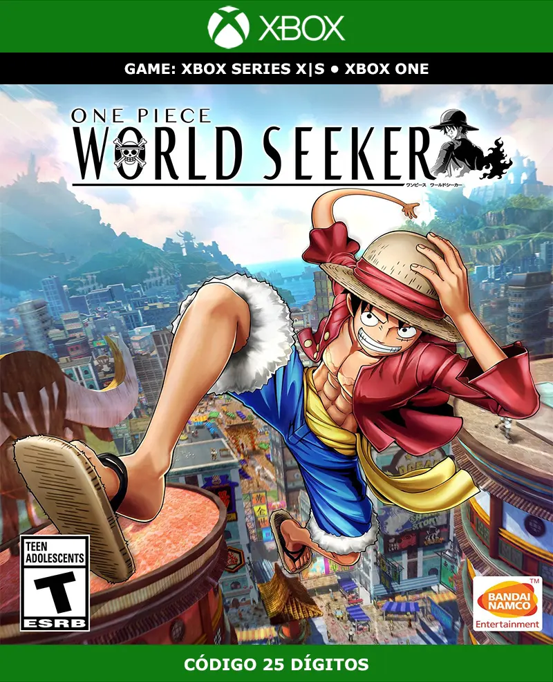 ONE PIECE: World Seeker | XBOX | Código 25 Dígitos