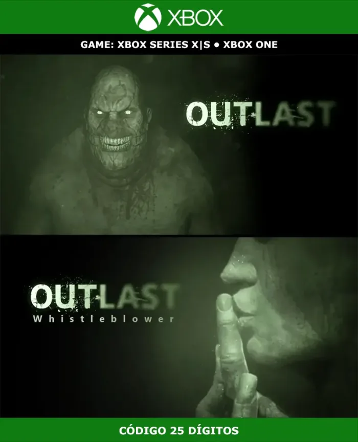 Outlast - Bundle of Terror | XBOX | Código 25 Dígitos