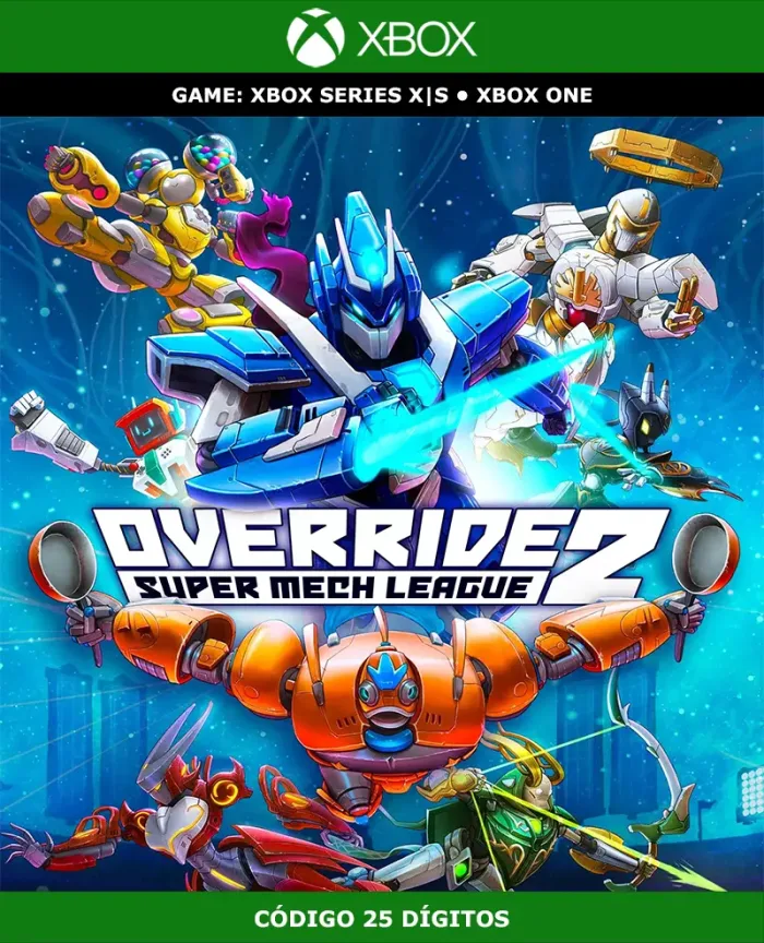 Override 2: Super Mech League | XBOX | Código 25 Dígitos