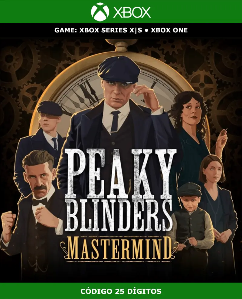 Peaky Blinders: Mastermind | XBOX | Código 25 Dígitos