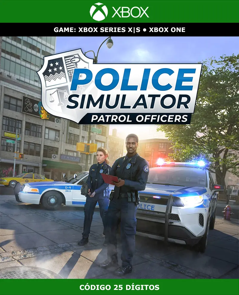 Police Simulator: Patrol Officers | XBOX | Código 25 Dígitos