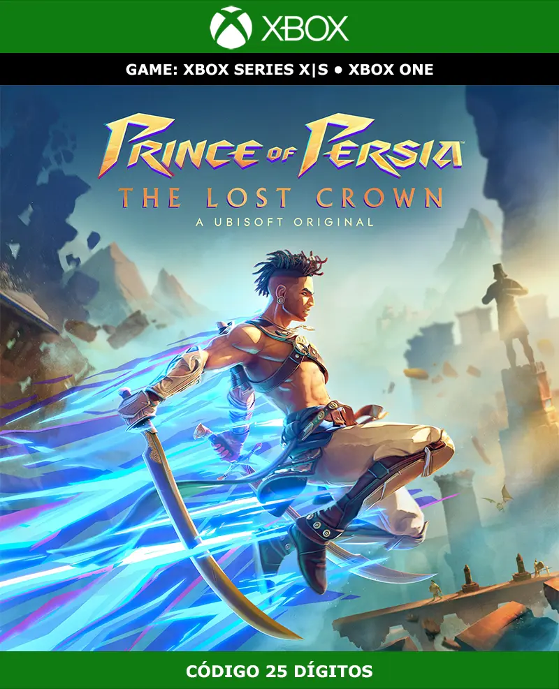 Prince of Persia The Lost Crown | XBOX | Código 25 Dígitos