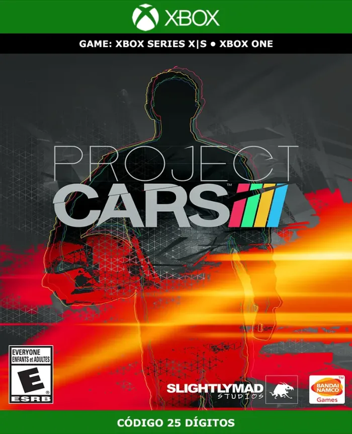Project CARS | XBOX | Código 25 Dígitos