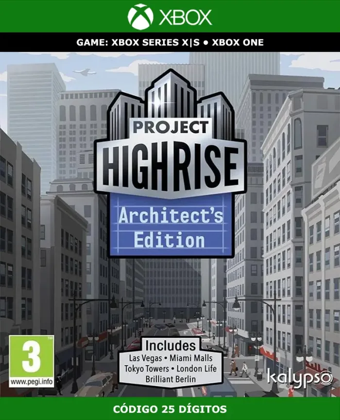 Project Highrise: Architect's Edition | XBOX | Código 25 Dígitos