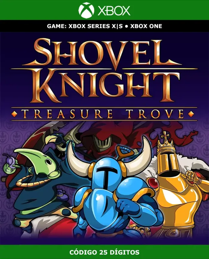 Shovel Knight: Treasure Trove | XBOX | Código 25 Dígitos
