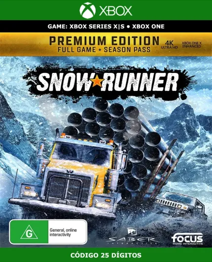 SnowRunner Premium Edition | XBOX | Código 25 Dígitos