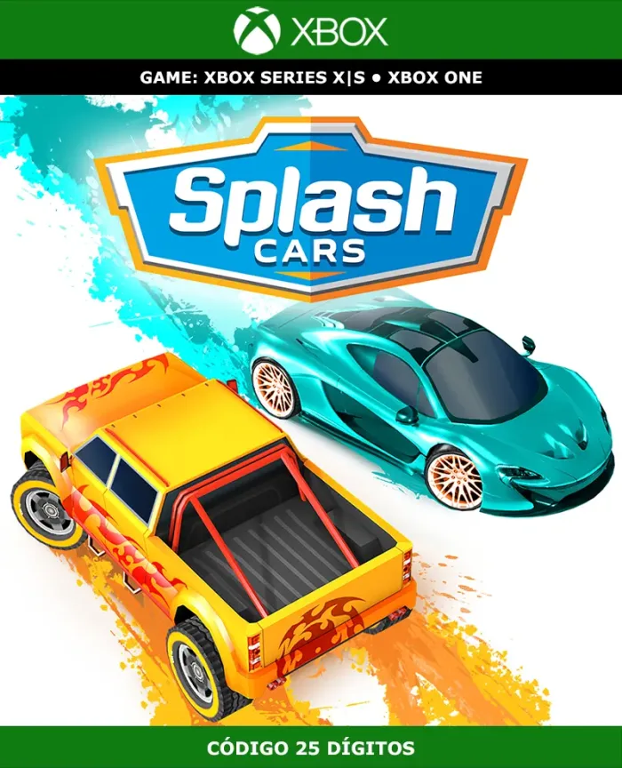 Splash Cars | XBOX | Código 25 Dígitos